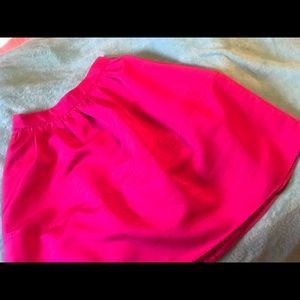 Bright Pink High Waisted Skirt